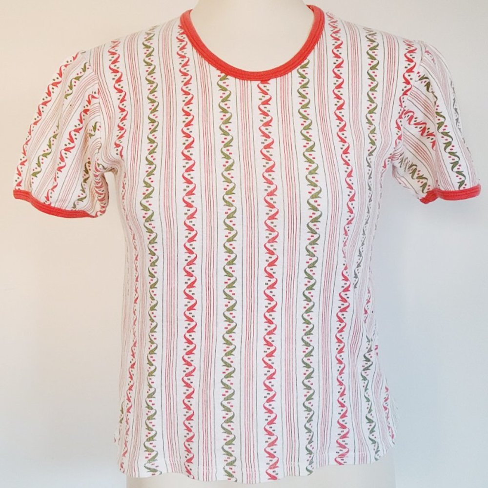 Vintage 1970's Ringer T-Shirt (M/L)